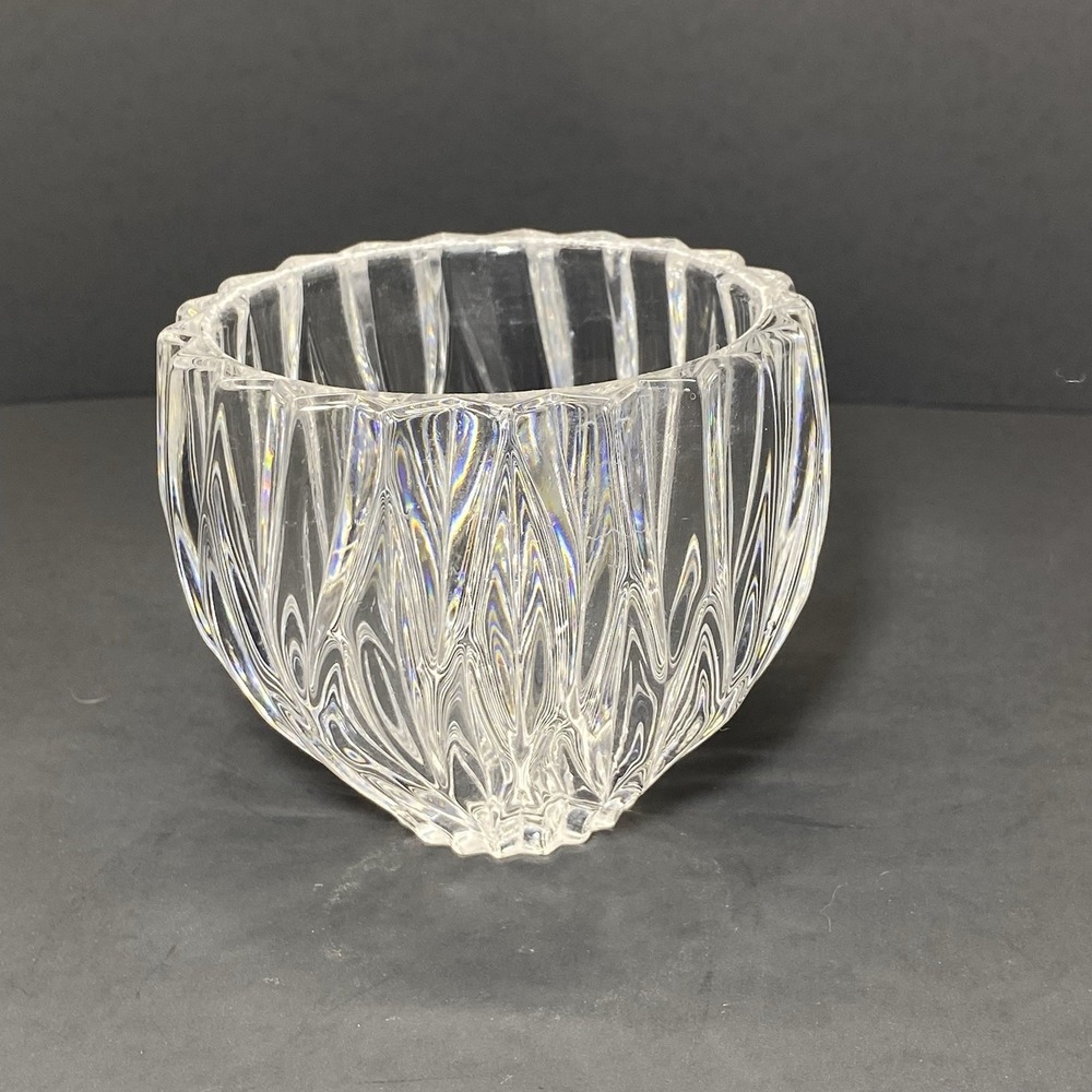 Crystal Noritake Votive‎ Candleholder Made in Germany EUC